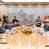 越南国会主席陈青敏与韩国国会议长赵正湜举行会谈。