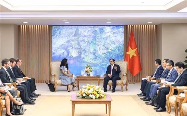 会见场景。