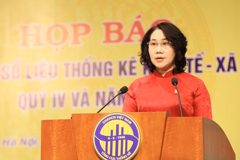 越南统计总局局长阮氏香。