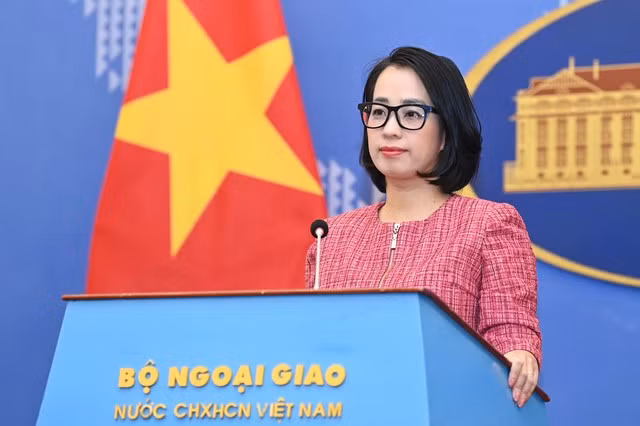 越南外交部发言人范秋姮。