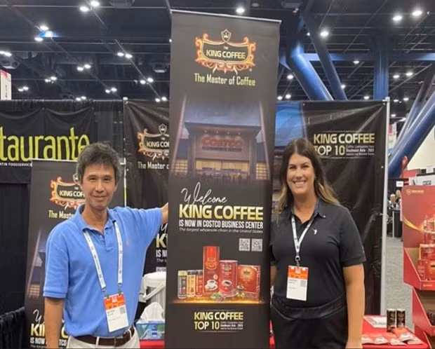越南咖啡品牌King Coffee已成功打入美国最大批发供应链Costco Whole系统。 越南咖啡品牌King Coffee已成功打入美国最大批发供应链Costco Whole系统。