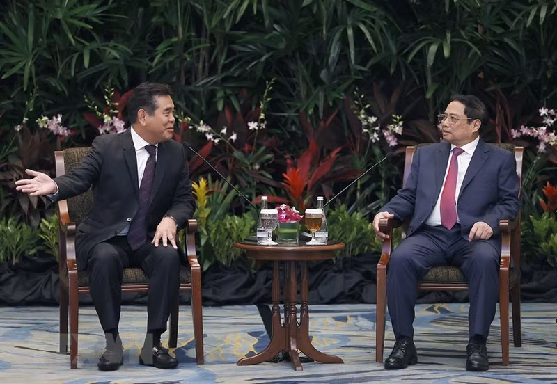 政府总理范明正会见毅鸣投资(CMIA)董事长Lee Chong Min。