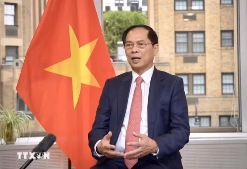 越南政府副总理兼外交部长裴青山。