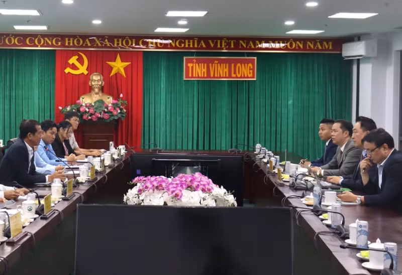 会谈场景。