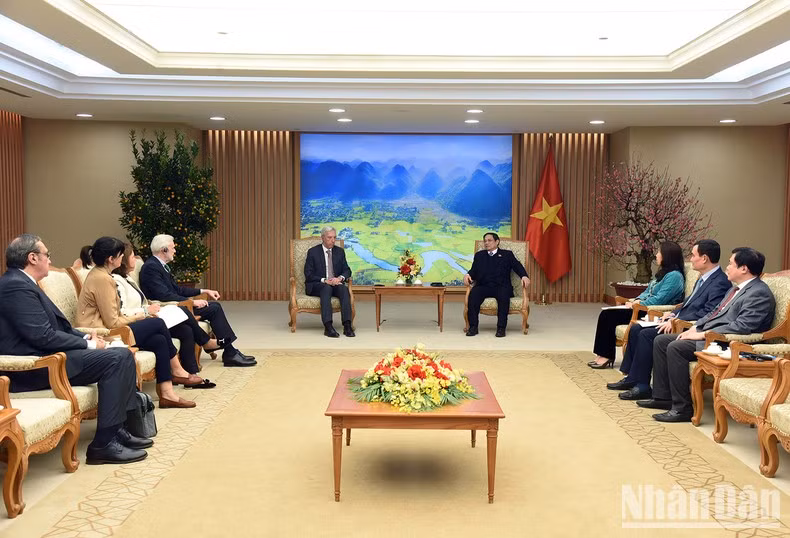 会见场景。