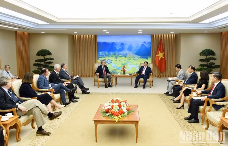 会见场景。