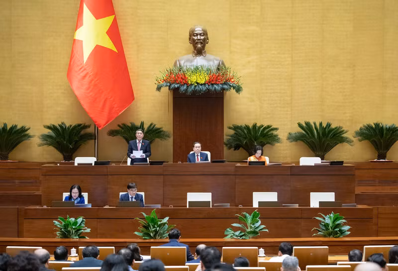 国会第九次特别会议场景。
