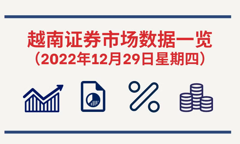 12月29日越南证券市场数据一览 【图表新闻】