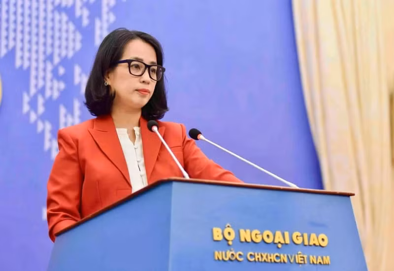 越南外交部发言人范秋姮。（图片来源：越通社）