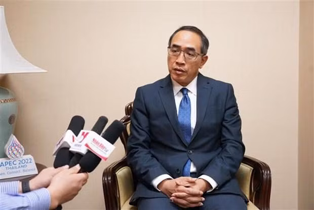 泰国外交部发言人、泰国驻越南前大使塔尼。
