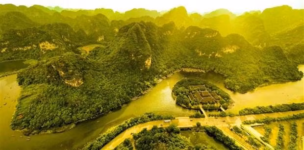 长安生态旅游区的迷人风光。图片来源：越通社