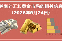 越南外汇和黄金市场的相关信息【图表新闻】