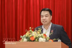 河内市中小企业协会副主席、秘书长莫国英。（图片来源：越通社）