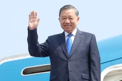 2026年9月20日，苏林总书记、国家主席离开河内启程赴美出席第81届联合国大会一般性辩论会并展开双边活动和对加拿大进行国事访问。（图片来源：越通社）