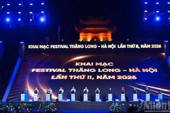 题为“遗产流动——Heritage Flow”的2026年第二届升龙—河内文化节开幕式。