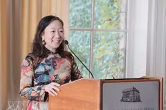 美国哥伦比亚大学韦瑟黑德东亚研究所所长阮氏莲姮教授。（图片来源：越通社）