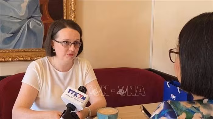 俄罗斯外交部莫斯科国立国际关系学院东盟研究中心主任叶卡捷琳娜•科尔杜诺娃副教授。