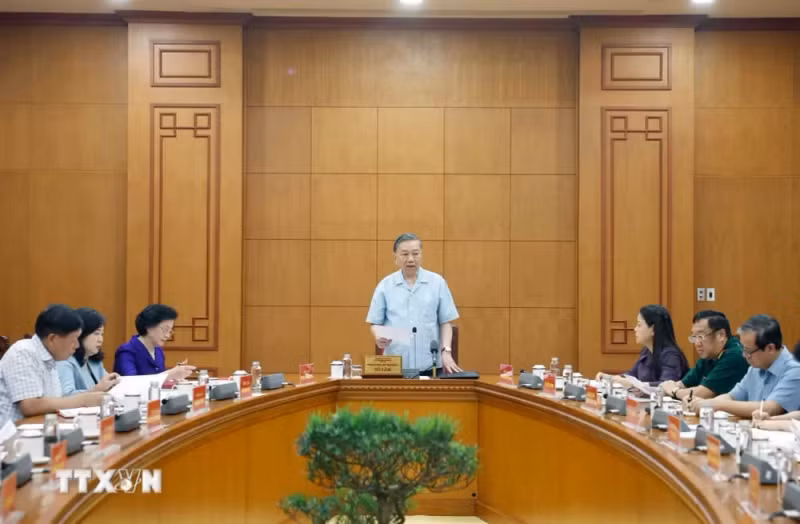 会议场景。（图片来源：越通社）