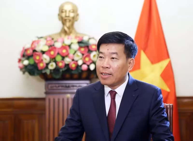 越共中央委员、外交部副部长阮孟强。