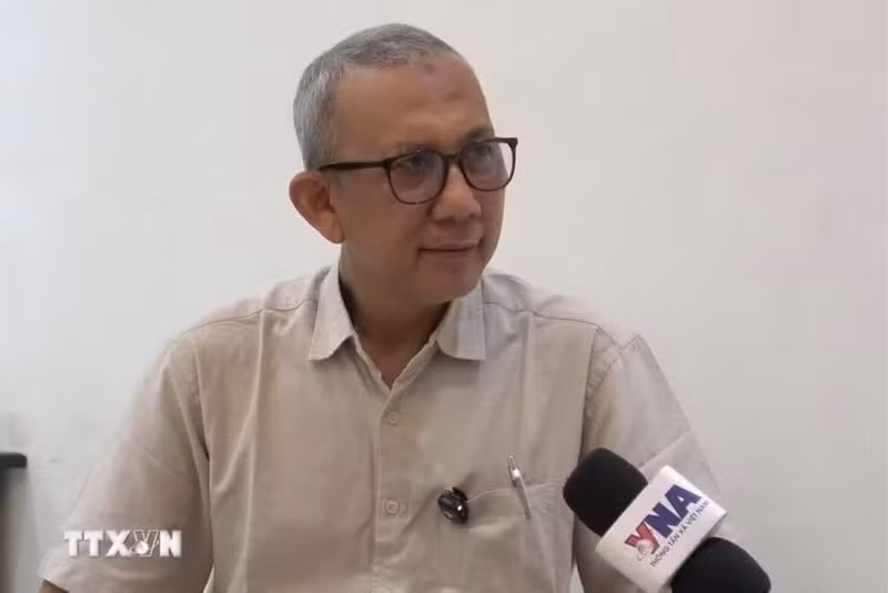 印度尼西亚国防与战略研究所高级协调员贝尼·苏卡迪斯。（图片来源：越通社）