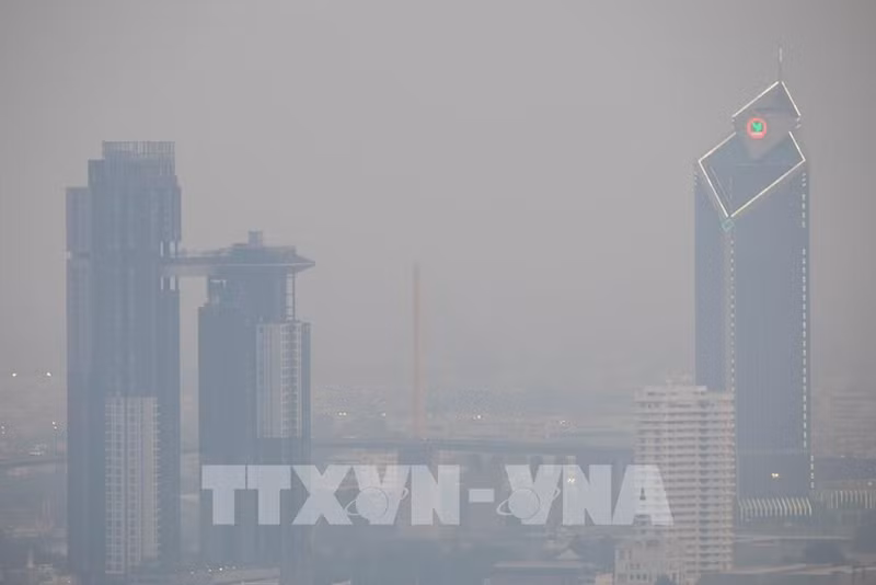 泰国空气污染加重 PM2.5预警升级。（图片来源：越通社）