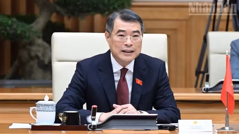 越南政府总理黎明兴。（陈海 摄）