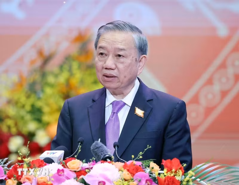 越共中央总书记苏林。