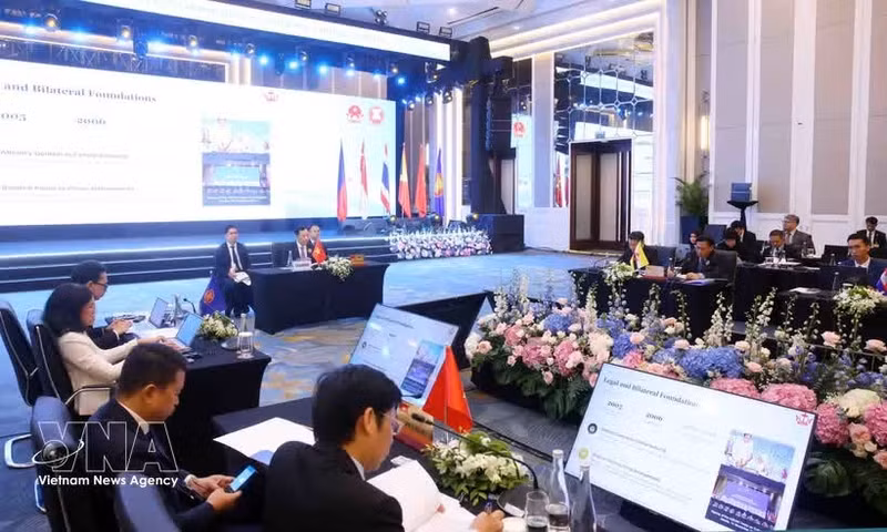 会议现场。（图片来源：越通社）
