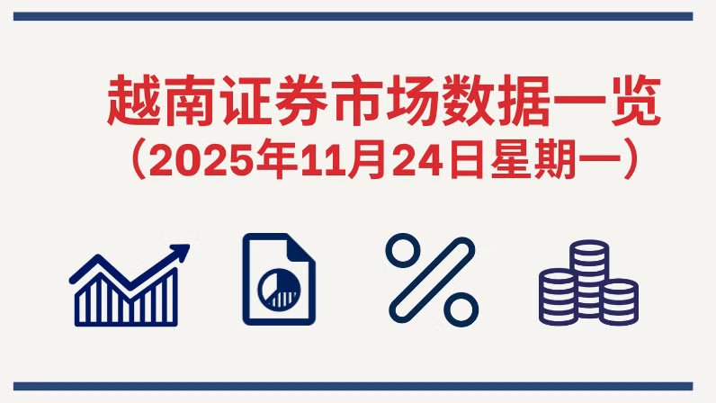 11月24日越南证券市场数据一览 【图表新闻】
