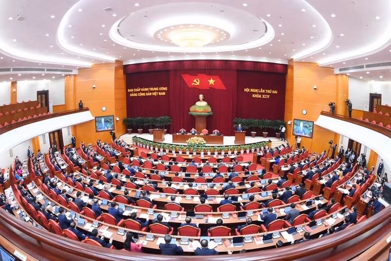 会议全景。