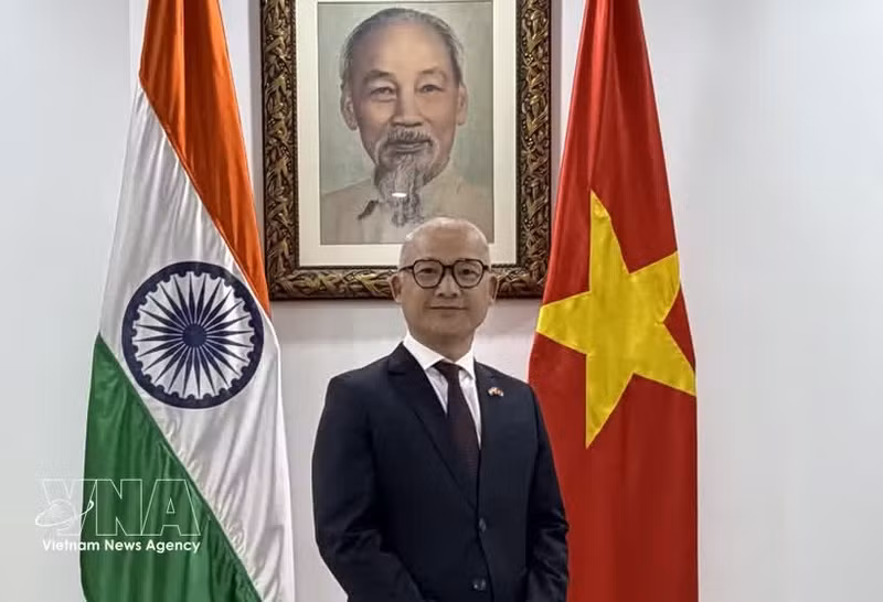 越南驻印度兼驻尼泊尔和不丹大使郑明孟。（图片来源：越通社）