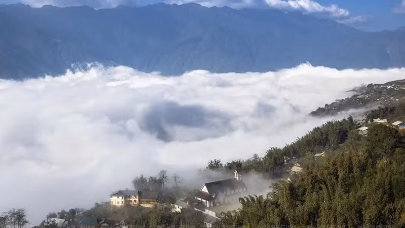 沙巴云海。