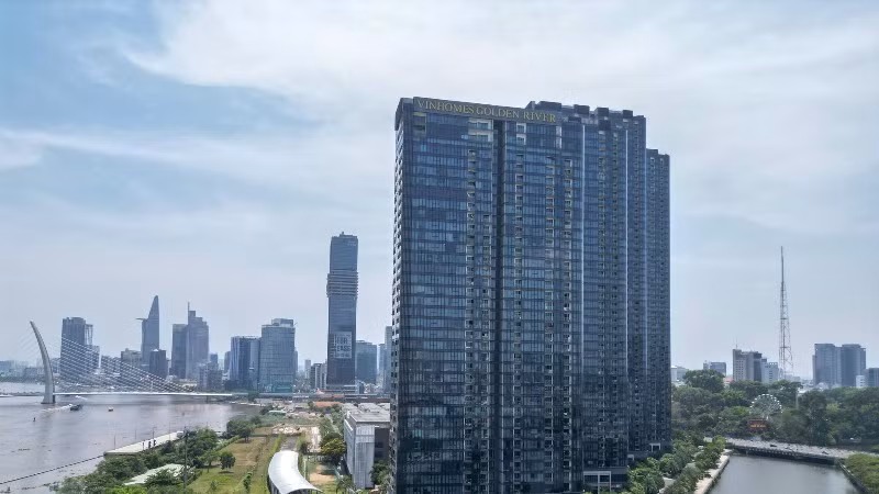 胡志明市一角。