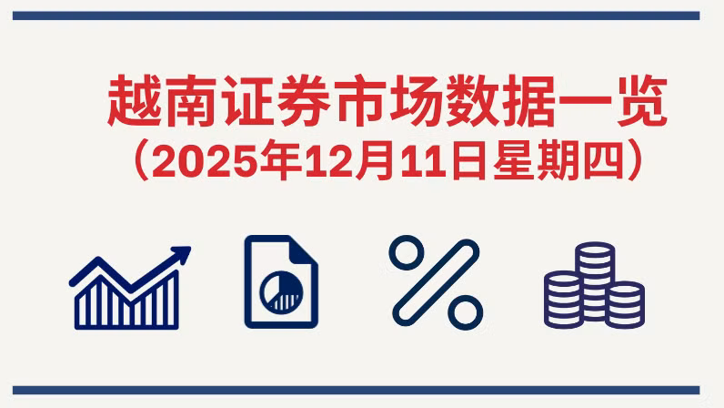 12月11日越南证券市场数据一览 【图表新闻】