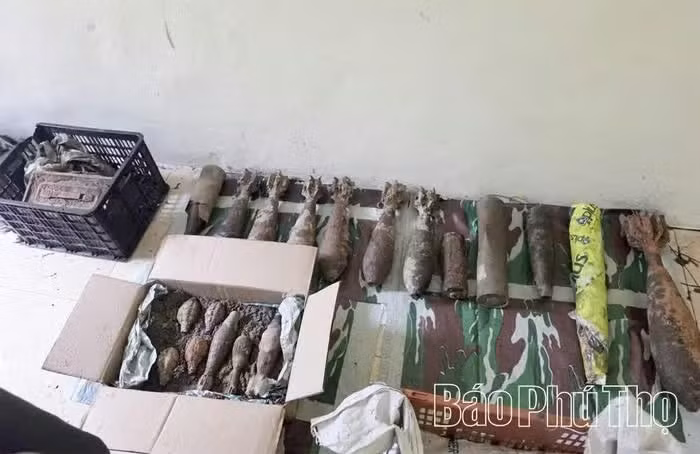 安全销毁战争遗留炸弹、弹药和爆炸物。（图片来源：富寿报）