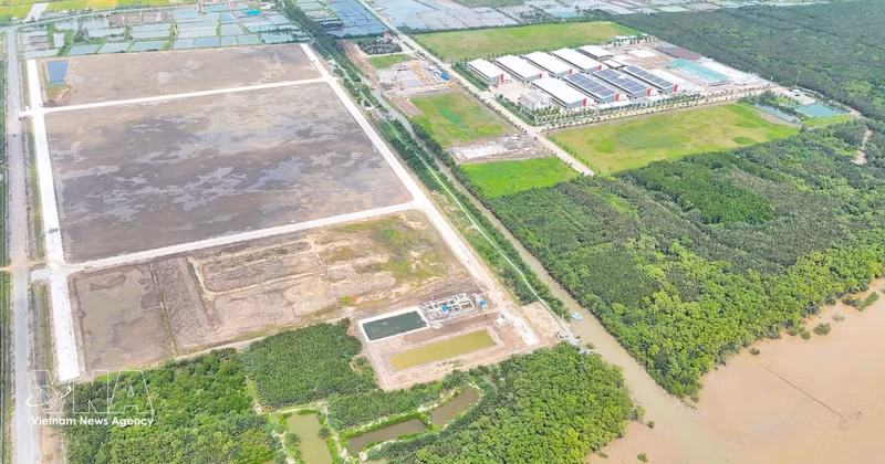 嘉顺一号和嘉顺二号产业集群全景。（图片来源：越通社）