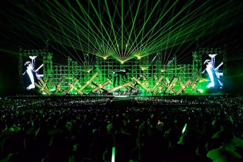 2025年长安音乐与创意的森林艺术节（Forestival 2025）于5月31日晚在长安名胜群溪谷岛精彩开。