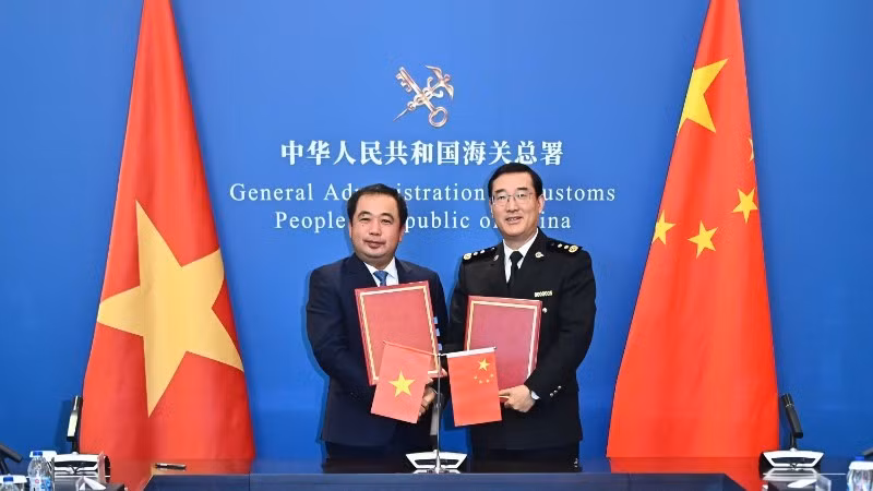 越中签署新鲜菠萝蜜出口议定书。