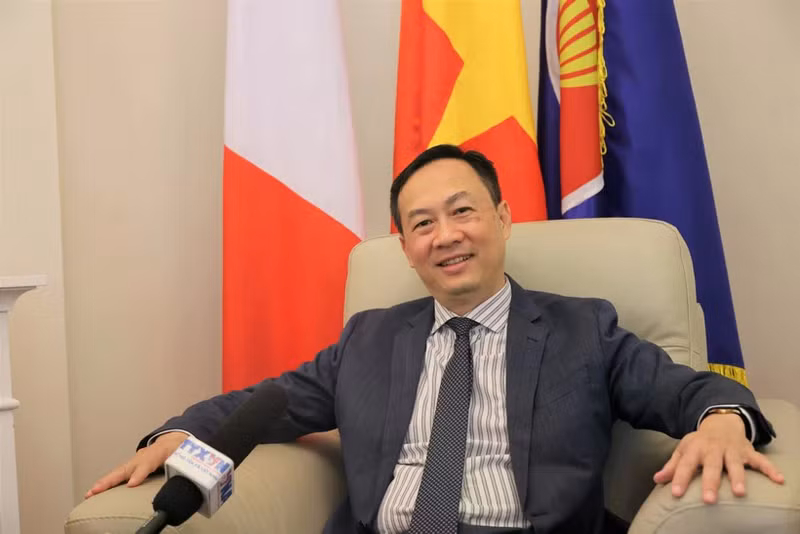 越南驻意大利大使杨海兴。（图片来源：越通社）