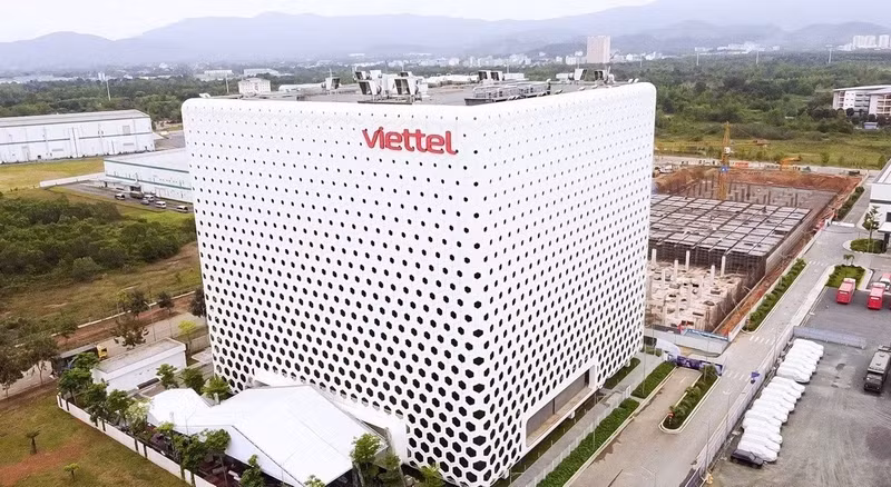 越南军队电信集团（Viettel）和乐二号数据中心全景。（图片来源：Viettel）