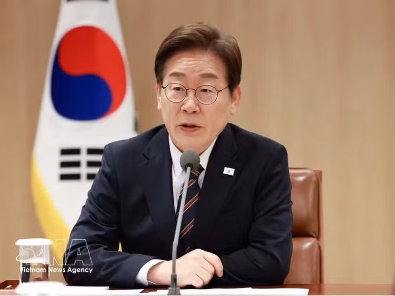 韩国总统李在明。（图片来源：越通社）