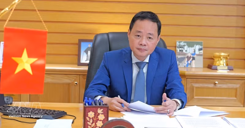 越南科学技术翰林院院长陈鸿泰教授。(图片来源：越通社）
