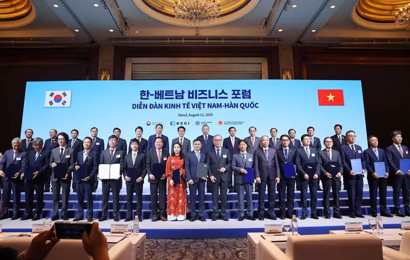 CMC科技集团与韩国建筑、贸易及科技领域的领军企业三星物产签署战略合作谅解备忘录。（图片来源：互联网）