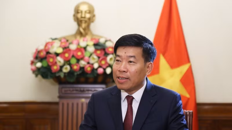 越南外交部副部长阮孟强。（图片来源：世界与越南报）
