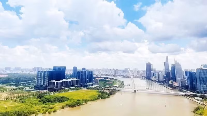 胡志明市城区一角。（图：松光）