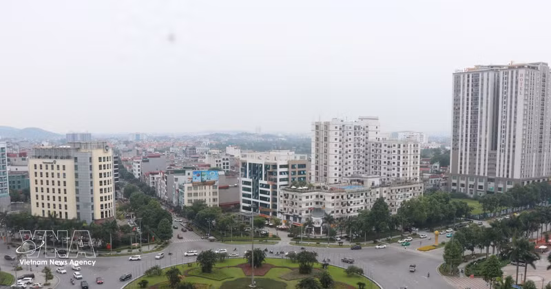 北宁市的一角。（图片来源：越通社）