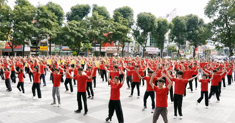 “我爱我的祖国”活动吸引790多万人次参与。（图片来源：越通社）