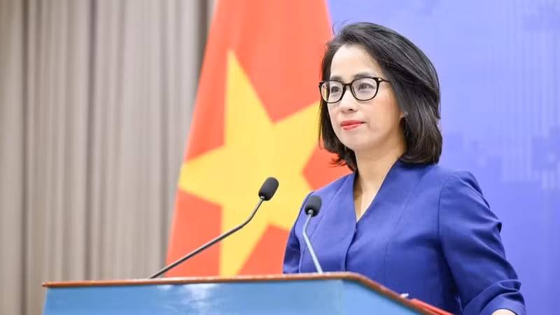 越南外交部发言人范秋姮。