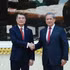 越南政府总理黎明兴与柬埔寨首相洪玛奈。（图片来源：越通社）