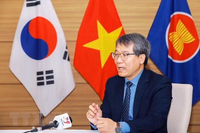 越南驻韩国大使阮武松。